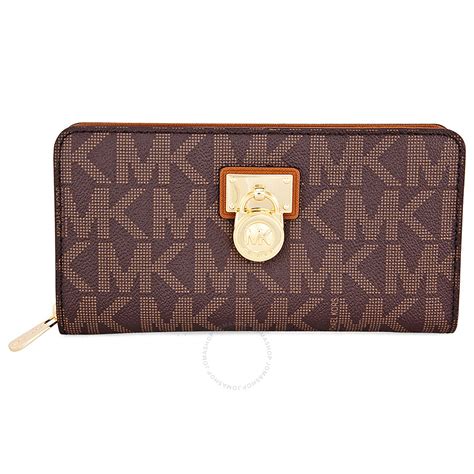 michael kors hamilton signature wallet|Michael Kors Wallet gift set.